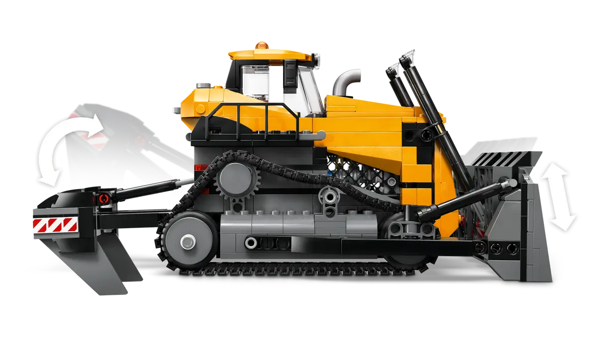 Lego City Yellow Bulldozer 60466 - Image 5