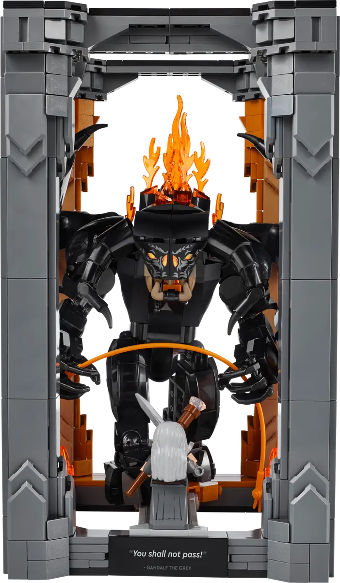 Lego Icons LOTR Balrog Book Nook 10367 - Image 2