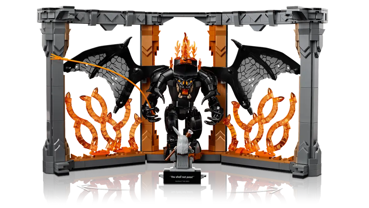 Lego Icons LOTR Balrog Book Nook 10367 - Image 3