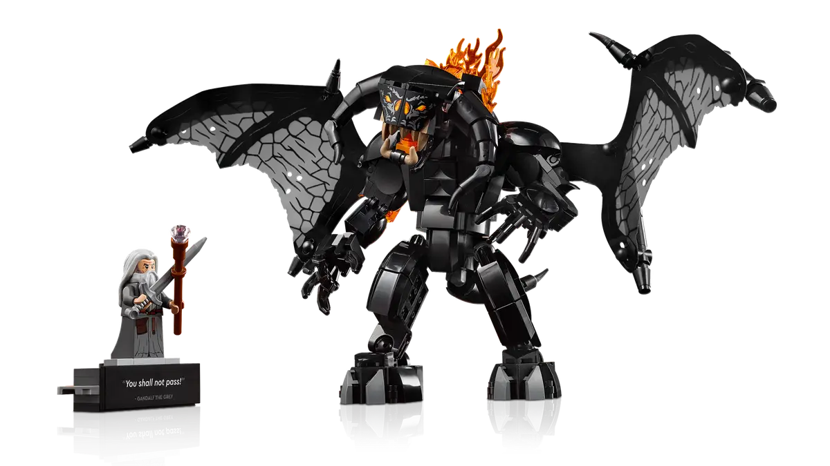 Lego Icons LOTR Balrog Book Nook 10367 - Image 4