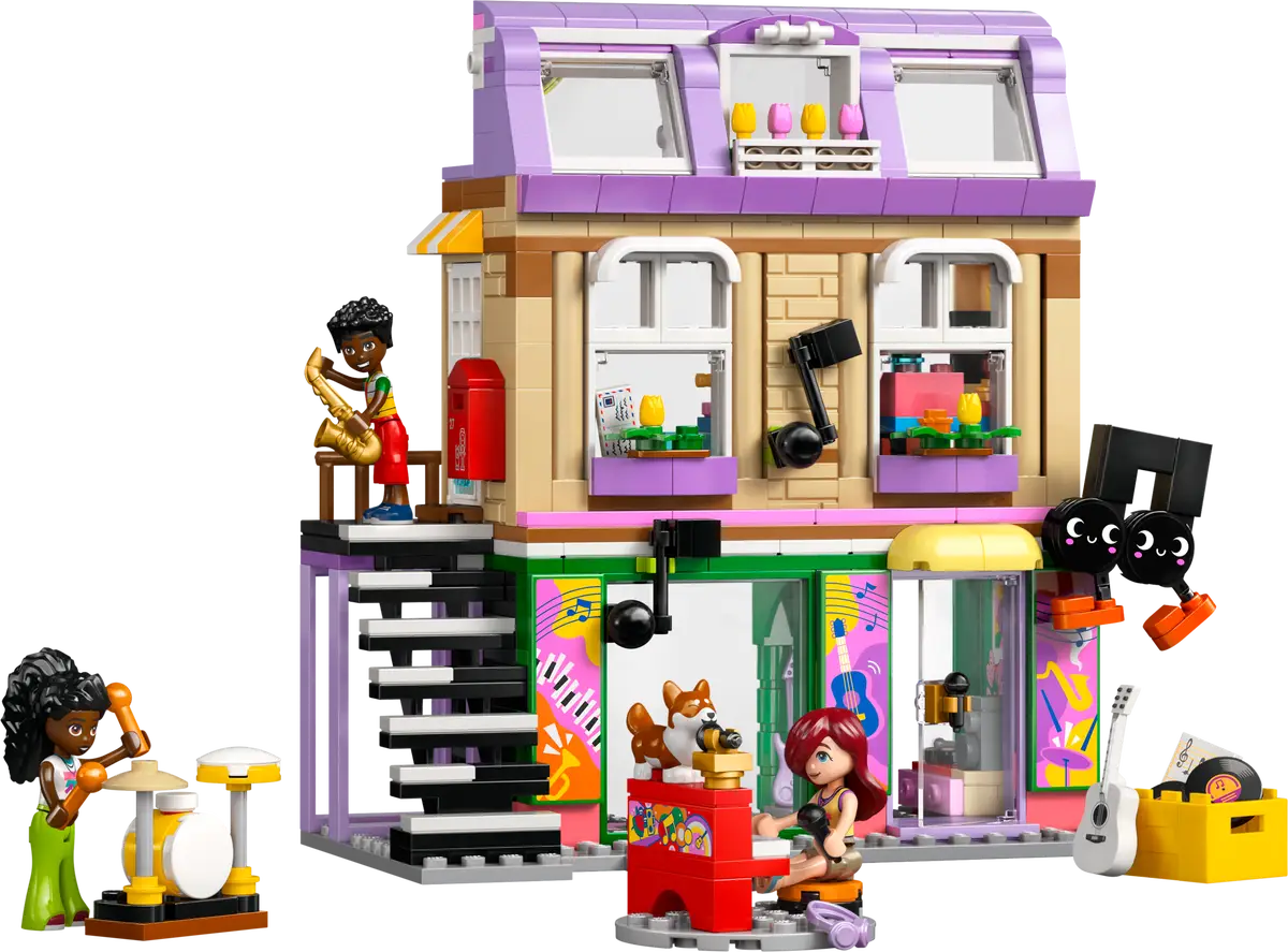 Lego Friends Music Store & Apartment 42653 - Image 2