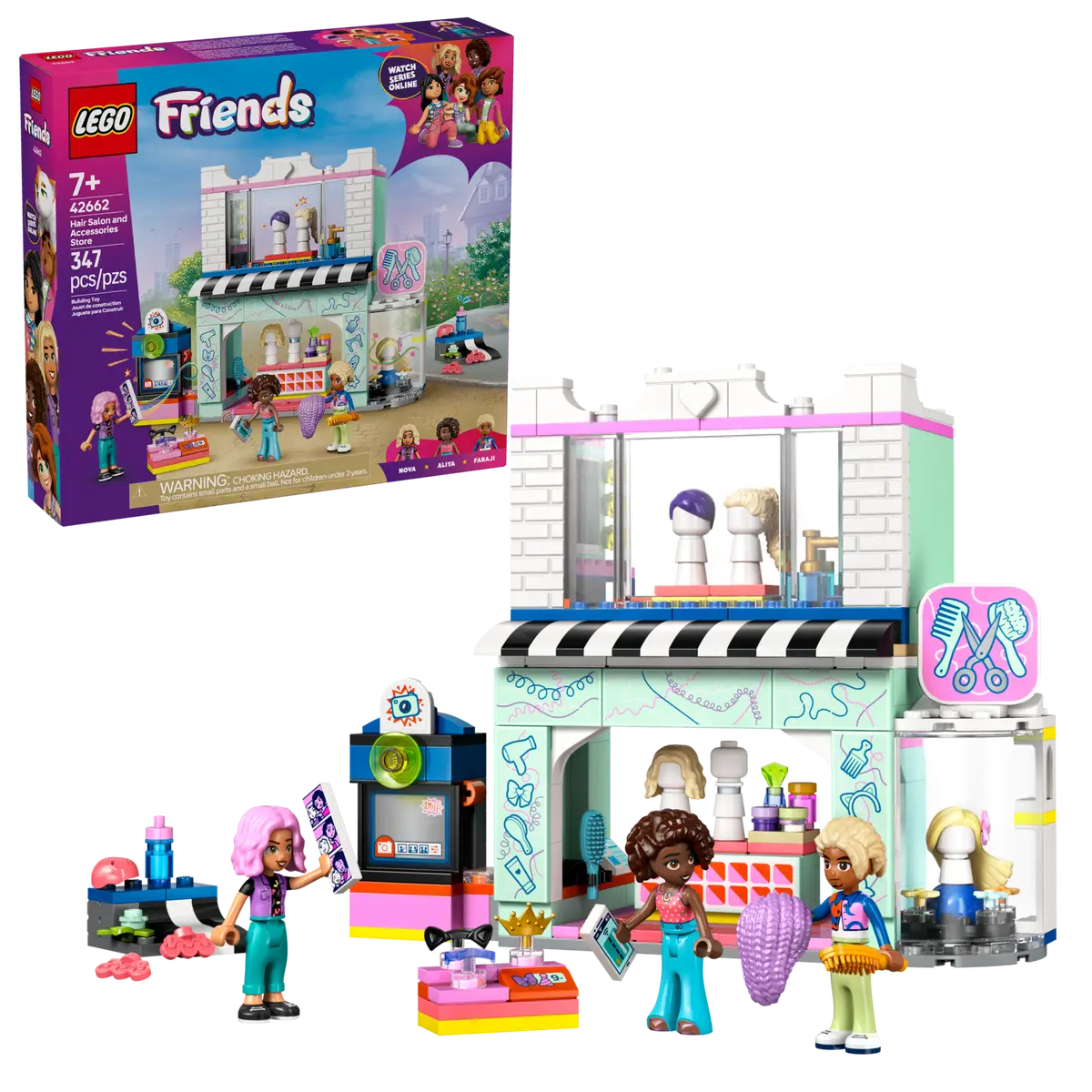 Lego Friends Hair Salon Store 42662