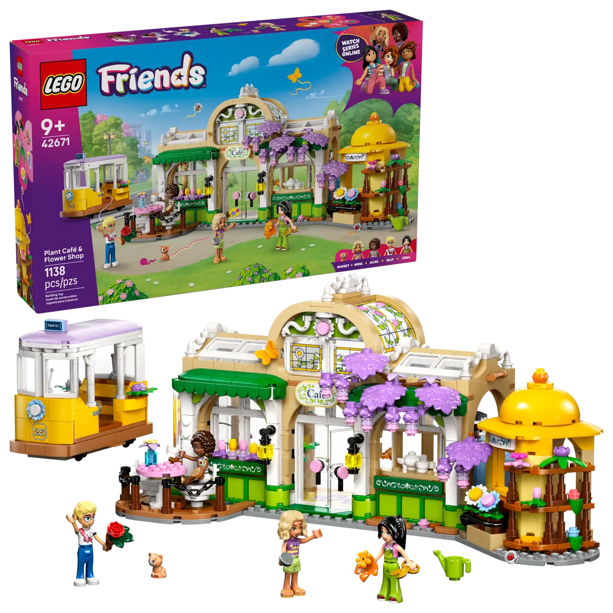 Lego Friends Plant Cafe & Flower Shop 42671