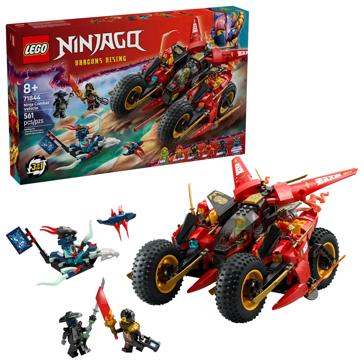 Lego Nin Ninja Combat Vehicle 71844