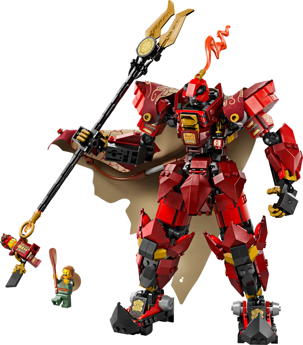 Lego Nin The Fire Knight Mech 71846 - Image 2