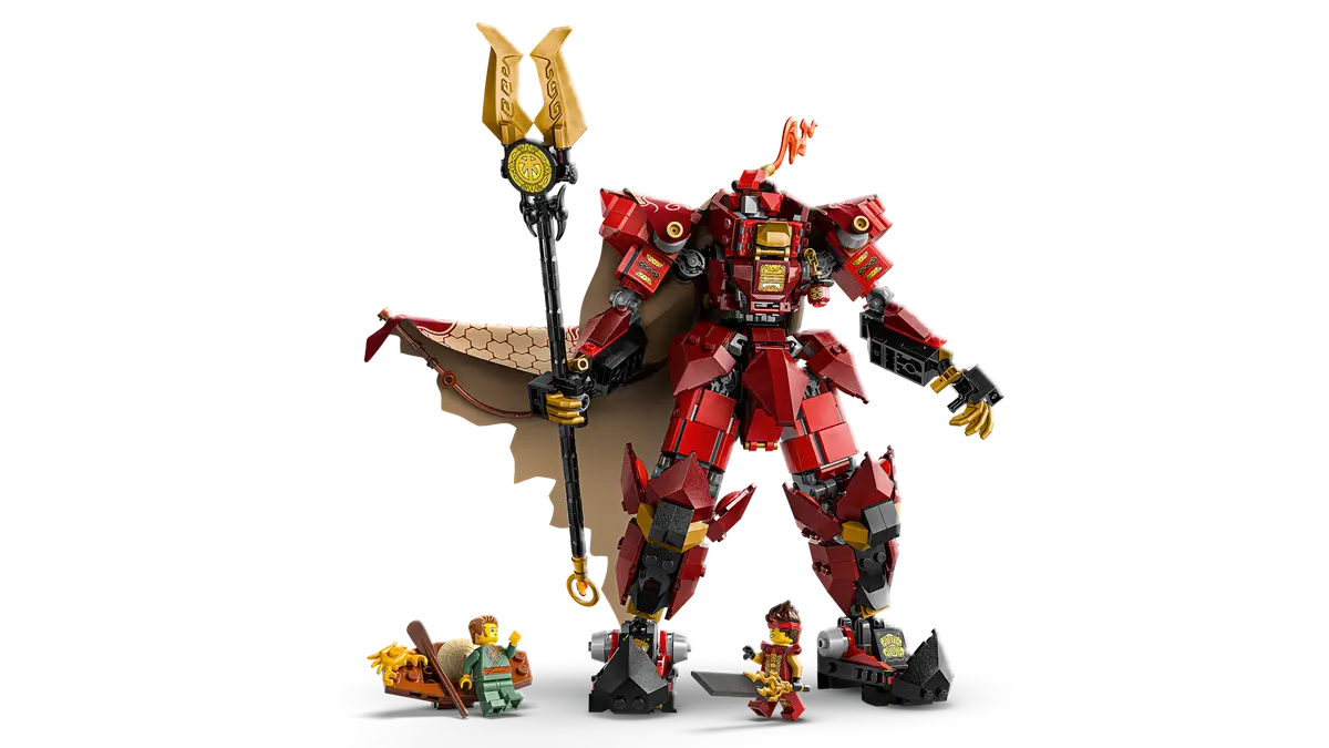 Lego Nin The Fire Knight Mech 71846 - Image 3