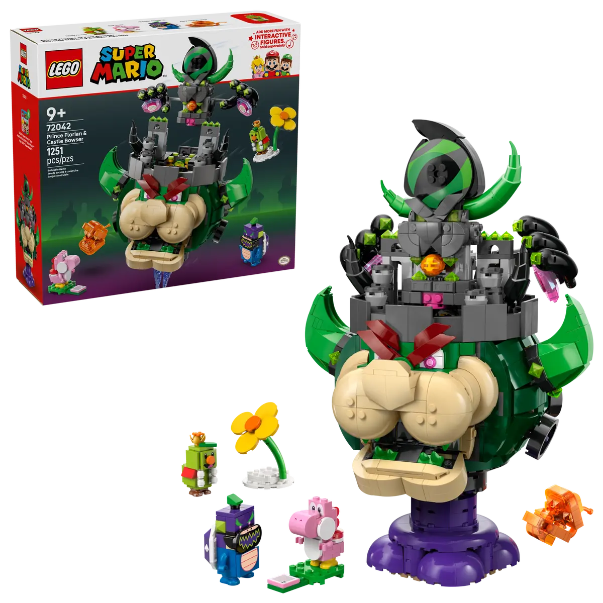 Lego SM Prince Florian & Castle Bowser 72042