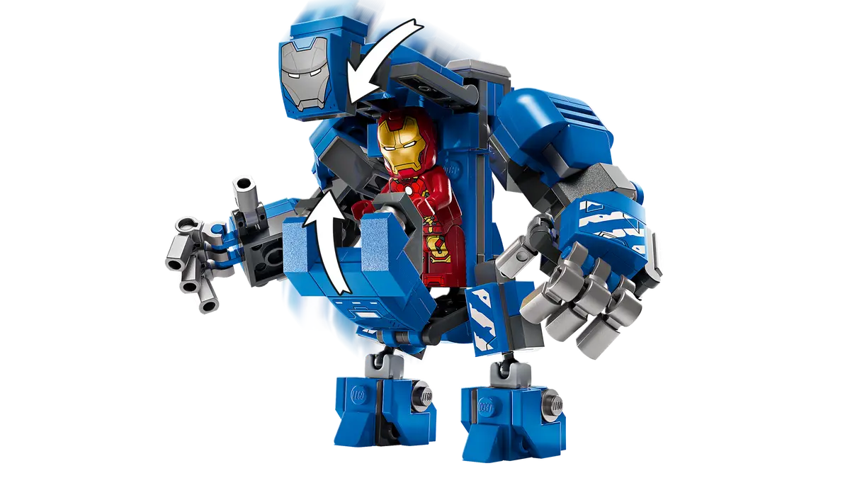 Lego SH Iron Mans Laboratory Hall of Armor 76315 - Image 5