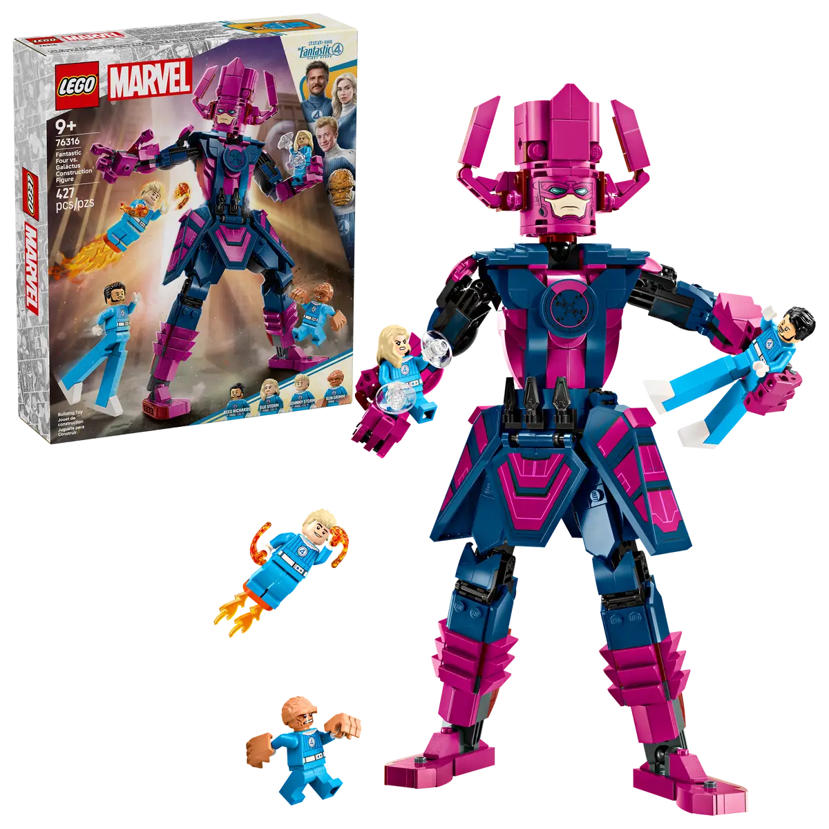 Lego SH Fantastic Four vs Galactus 76316