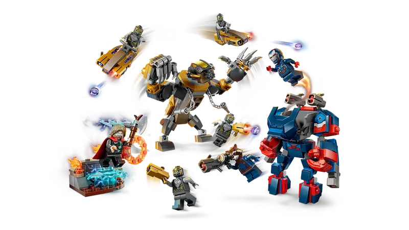 Lego SH Avengers Endgame Thor vs Chitauri 76322 - Image 2