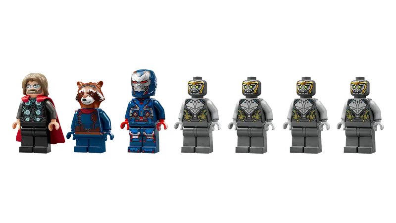 Lego SH Avengers Endgame Thor vs Chitauri 76322 - Image 3