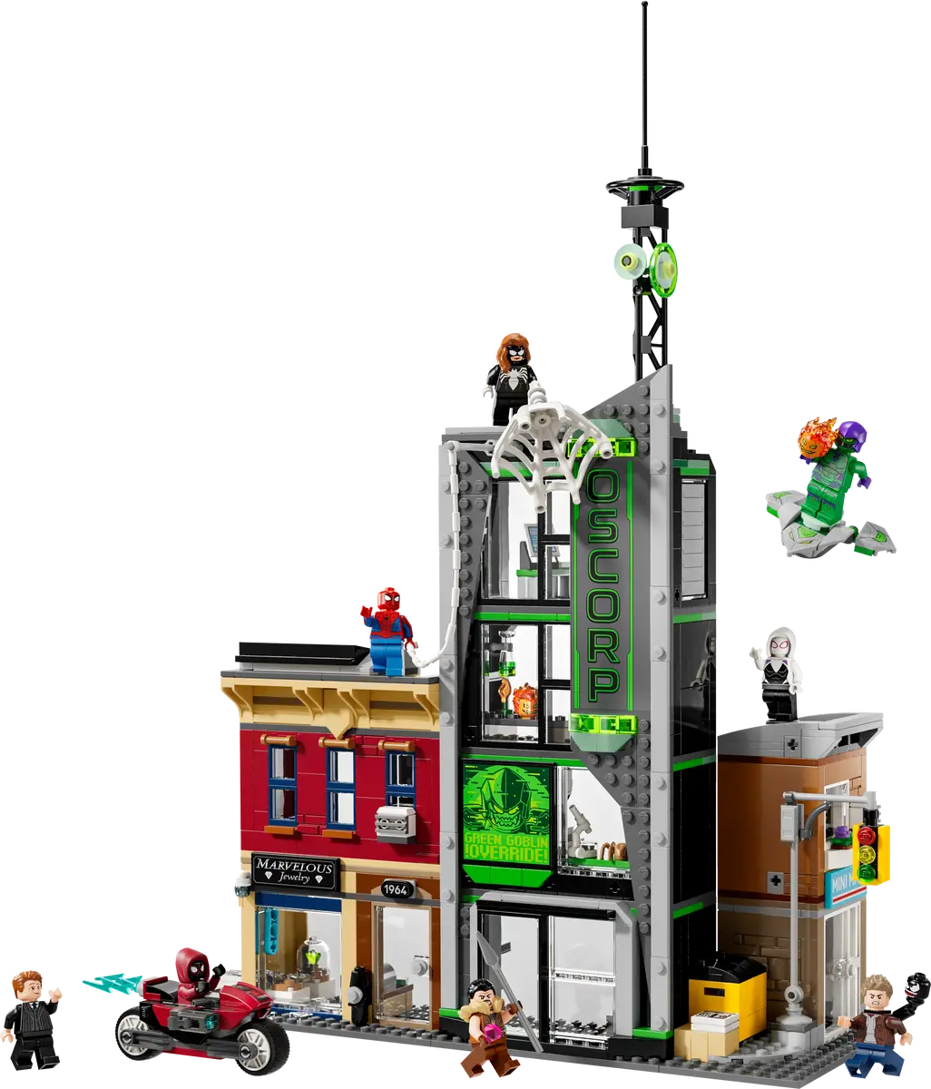 Lego SH Spiderman vs Oscorp 76324 - Image 2