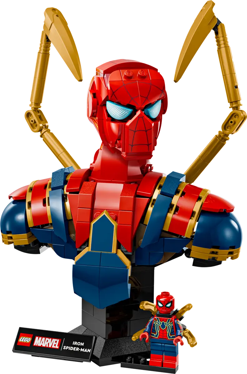 Lego SH Iron Spiderman Bust 76326 - Image 2