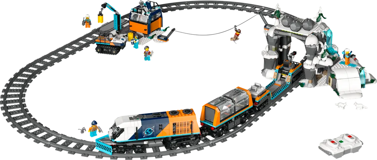 Lego City Explorers Arctic Polar Express Train 60470 - Image 2