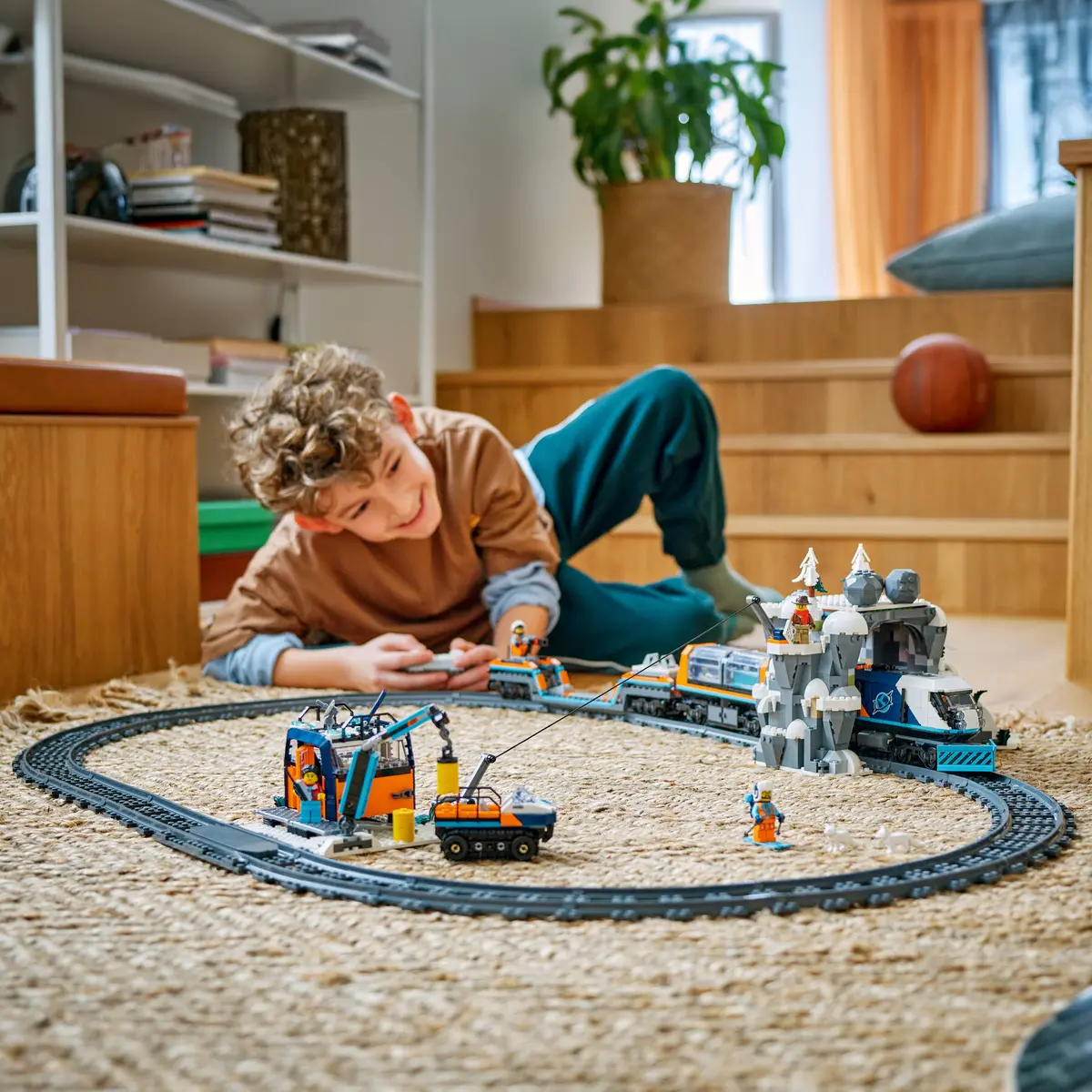 Lego City Explorers Arctic Polar Express Train 60470 - Image 6