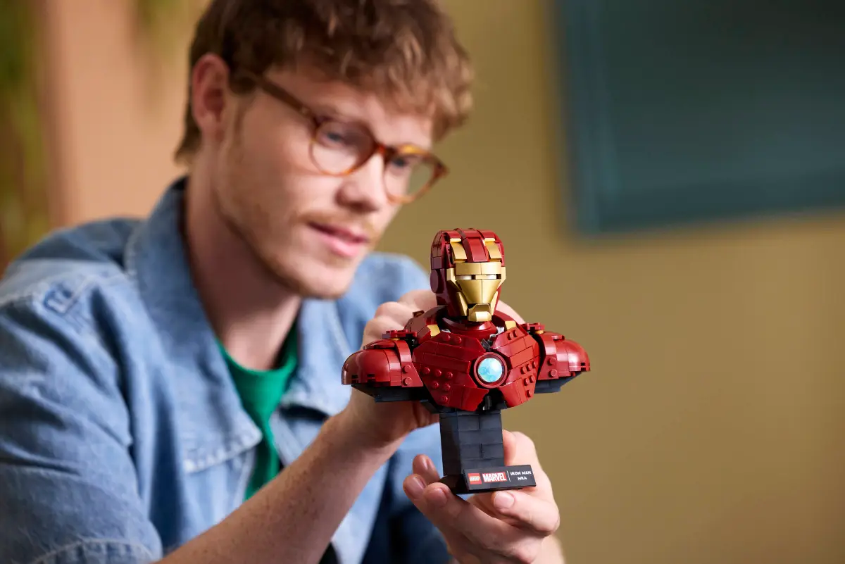 Lego SH Iron Man MK4 Bust 76327 - Image 4