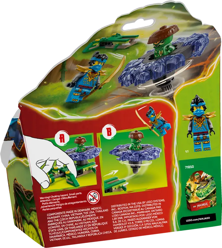 Lego Nin Nya vs Mutation Monster Spinner 71849 - Image 3