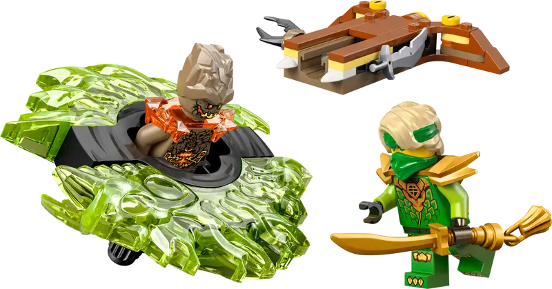 Lego Nin Lloyd vs Earth Monster Spinner 71850 - Image 2