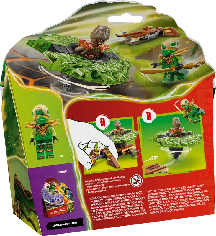 Lego Nin Lloyd vs Earth Monster Spinner 71850 - Image 3