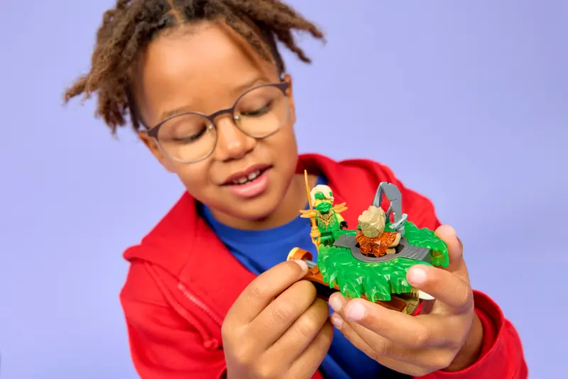 Lego Nin Lloyd vs Earth Monster Spinner 71850 - Image 4
