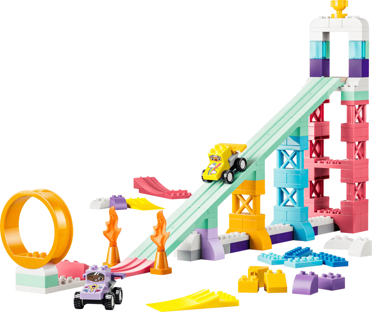 Lego Duplo 3 in 1 Creative Ramps with Vehicles 10478 - Image 2