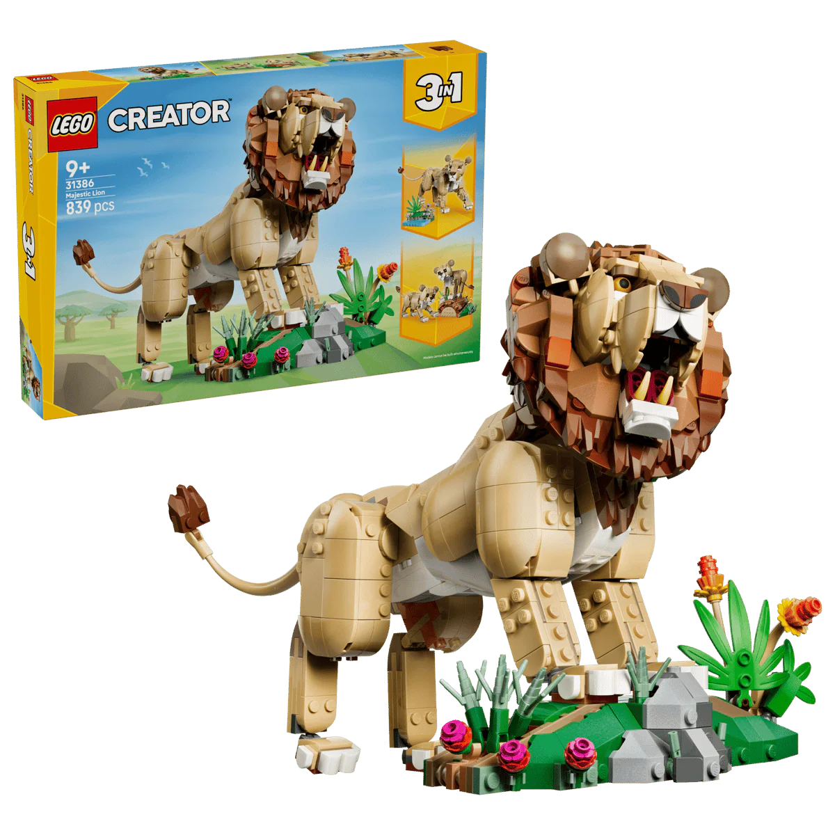 Lego Creator Wild Animals Majestic Lion 31386