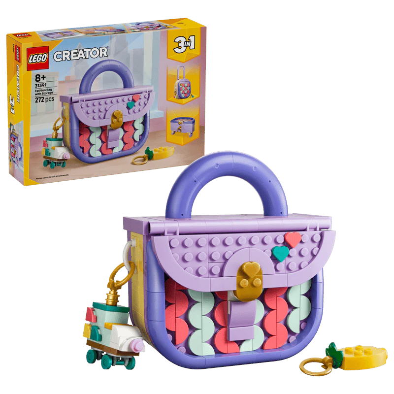Lego Creator Art Fashion Bag with Storage 31391