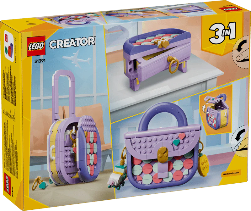 Lego Creator Art Fashion Bag with Storage 31391 - Image 2