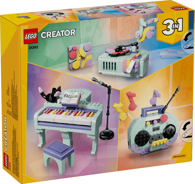 Lego Creator Music Decor Piano with Cat 31392 - Image 2