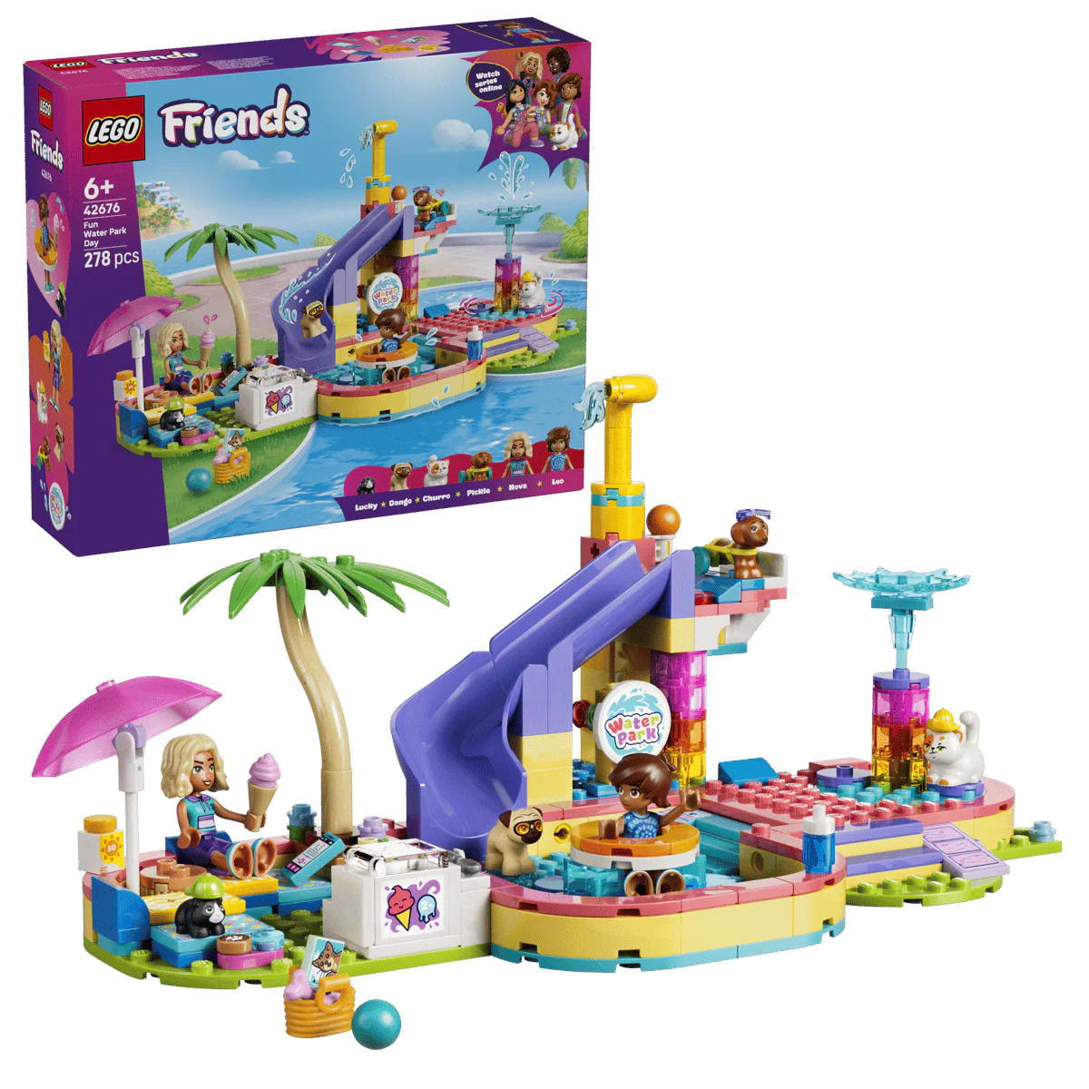 Lego Friends Fun Water Park Day 42676