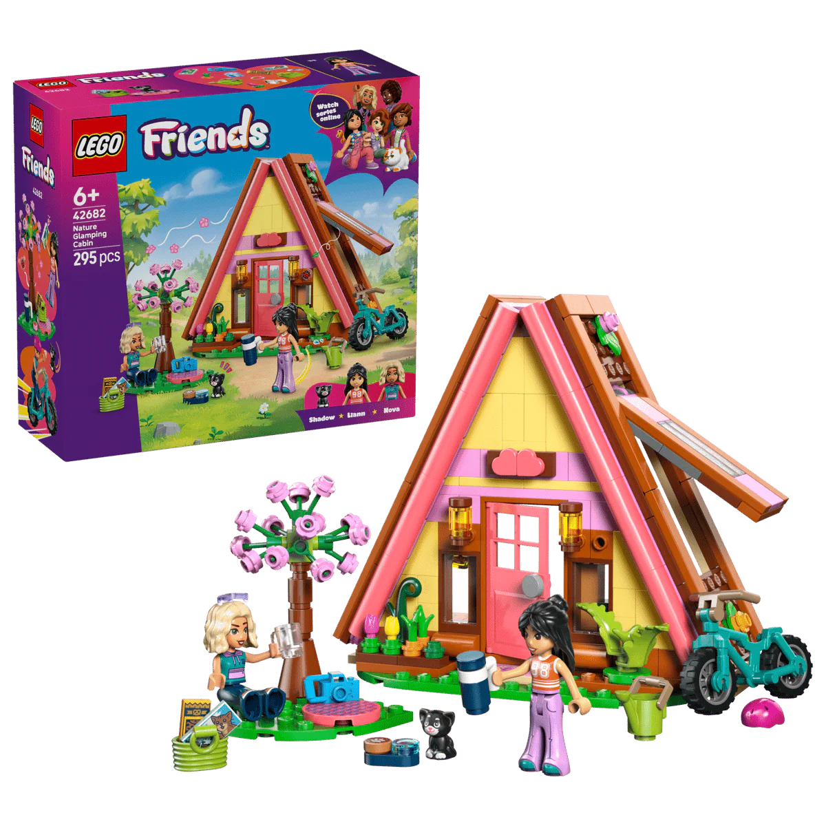 Lego Friends Nature Glamping Cabin 42682