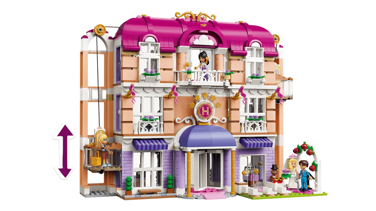 Lego Friends Heartlake City Grand Hotel 42704 - Image 3