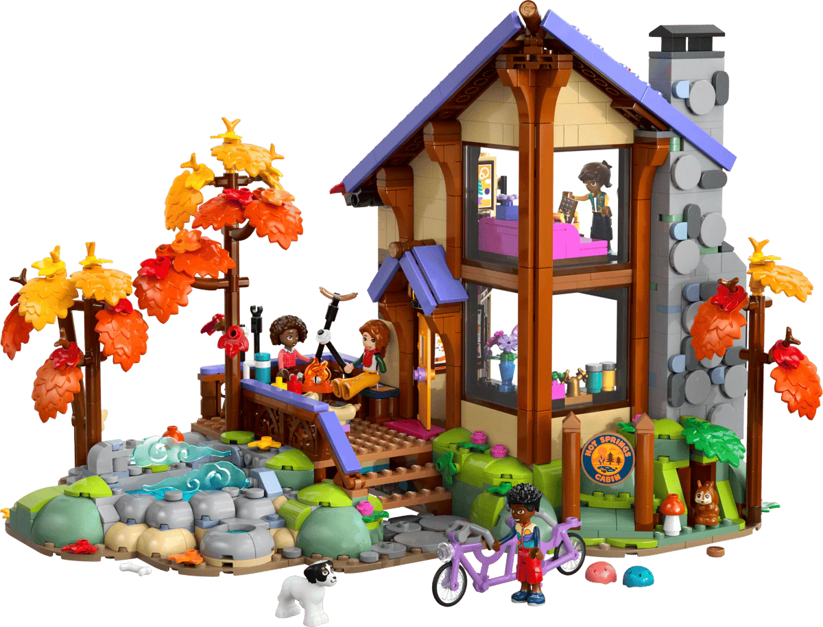 Lego Friends Cozy Fall Forest Cabin 42705 - Image 2