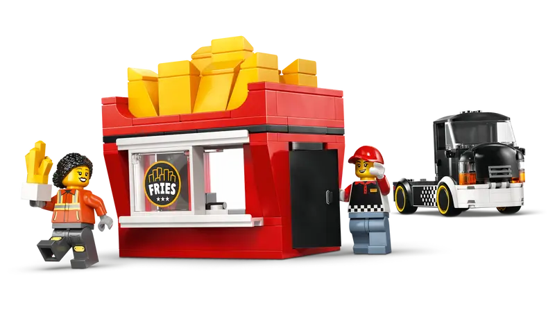 Lego City Fries Food Truck 60488 - Image 3