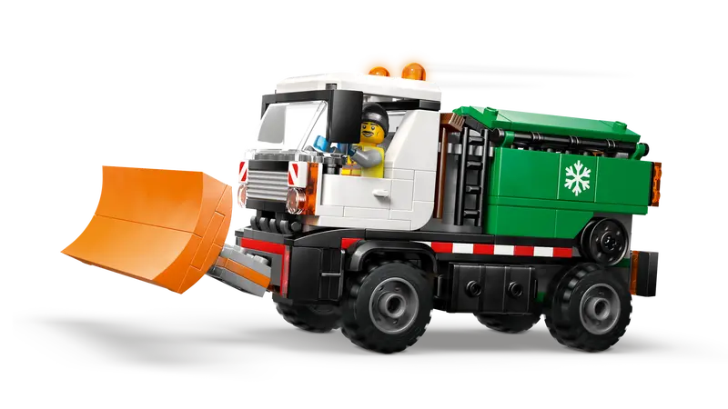 Lego City Snowplow 60490 - Image 2