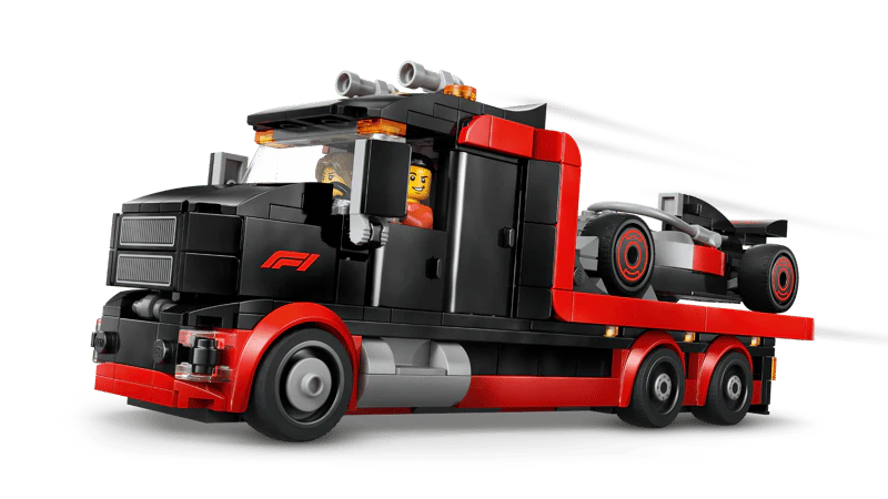 Lego City F1 Display Truck with Audi F1 60493 - Image 4