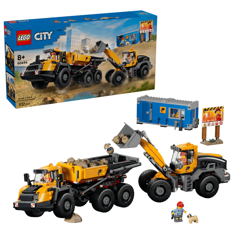 Lego City Dump Truck & Front End Loader 60494