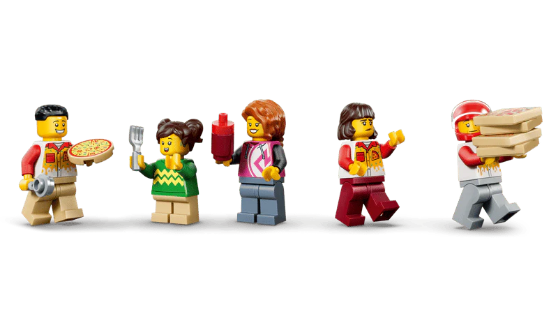Lego City Pizza Delivery Experience with Vehicles 60496 - Image 3