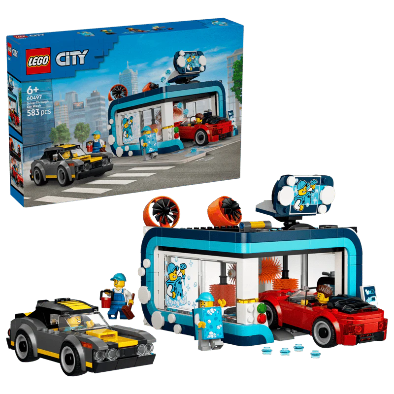 Lego City Drive-Through Car Wash 60497