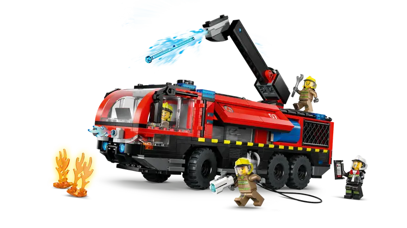 Lego City Airport Fire Truck 60499 - Image 3