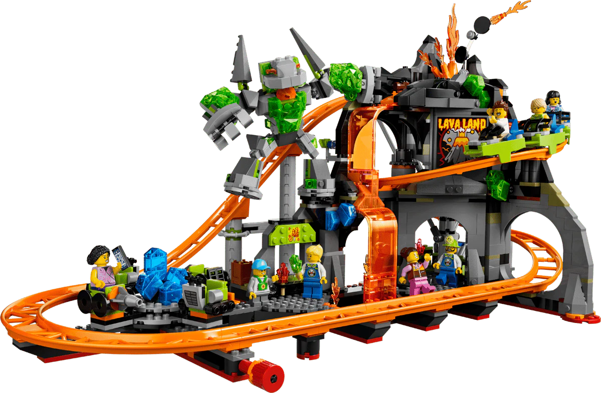 Lego City Lava Land Roller Coaster Park 60501 - Image 3