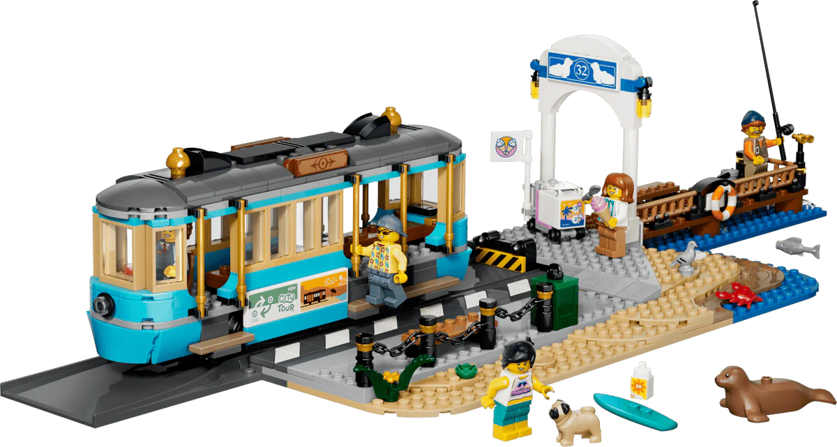 Lego City Classic Beach Streetcar 60506 - Image 2