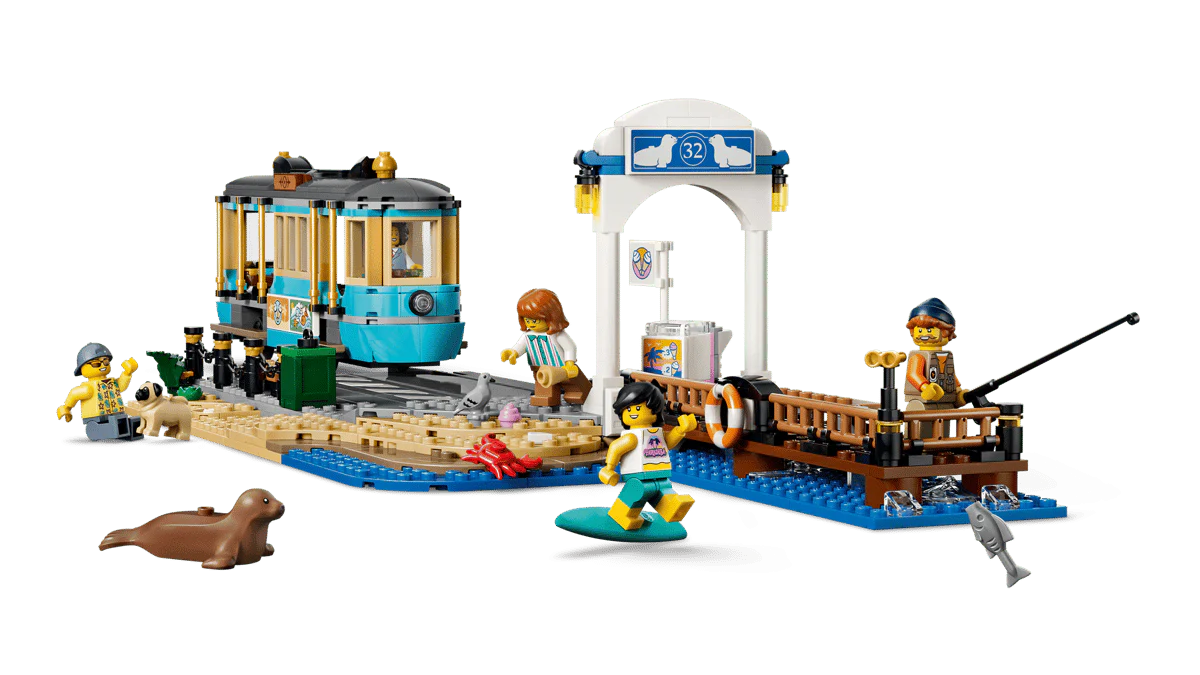 Lego City Classic Beach Streetcar 60506 - Image 4