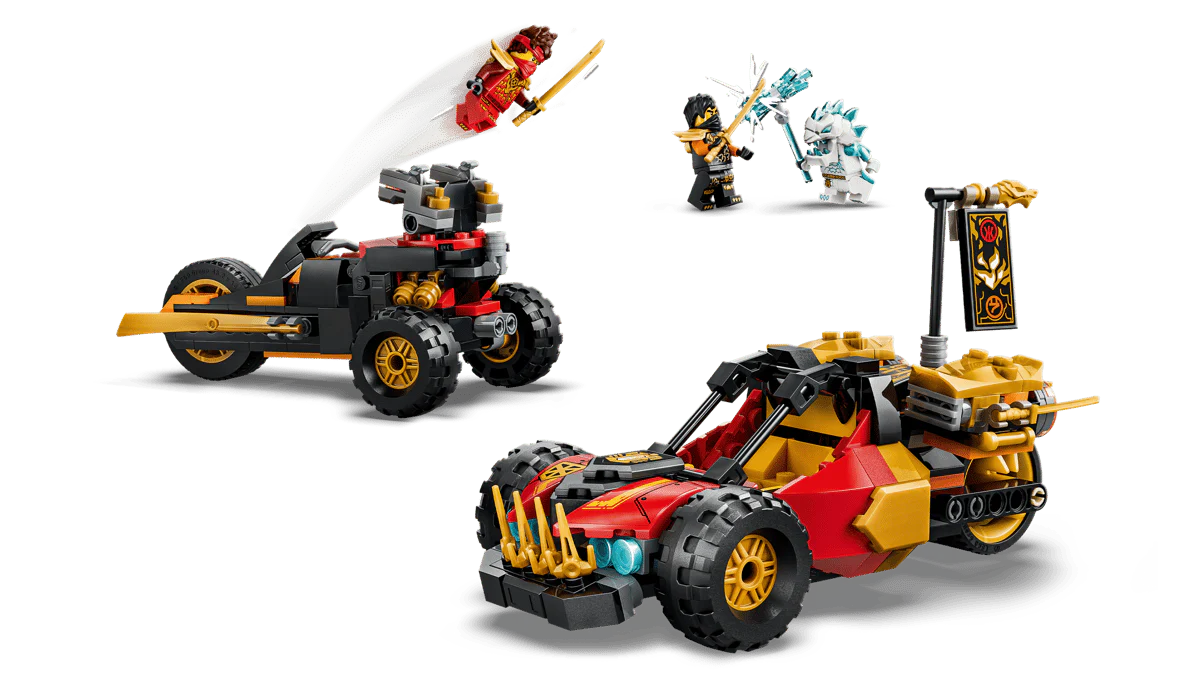 Lego Nin Kai and Coles Combiner Vehicles 71864 - Image 3
