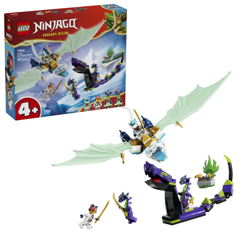 Lego Nin Zane's Ice Dragon Battle 71865