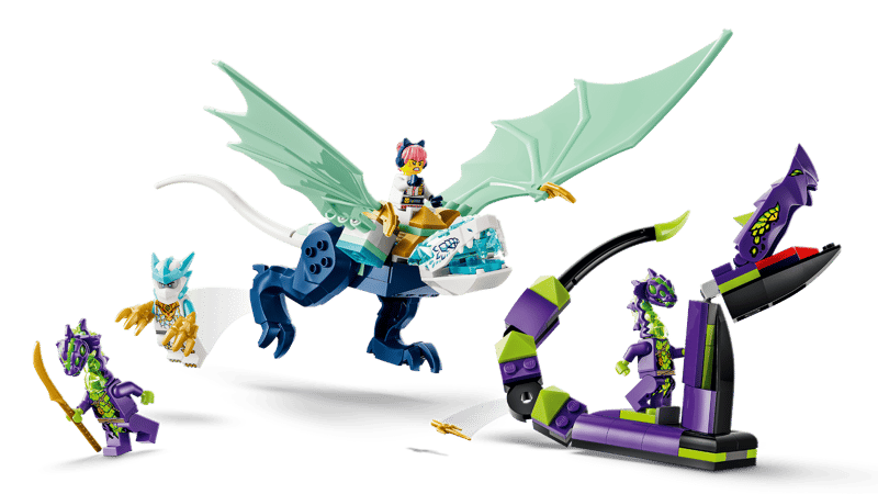 Lego Nin Zane's Ice Dragon Battle 71865 - Image 2