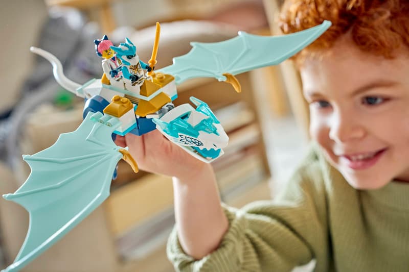 Lego Nin Zane's Ice Dragon Battle 71865 - Image 4