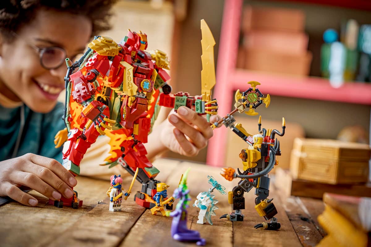 Lego Nin Wyldfyre's Transforming Dragon Mech 71868 - Image 4