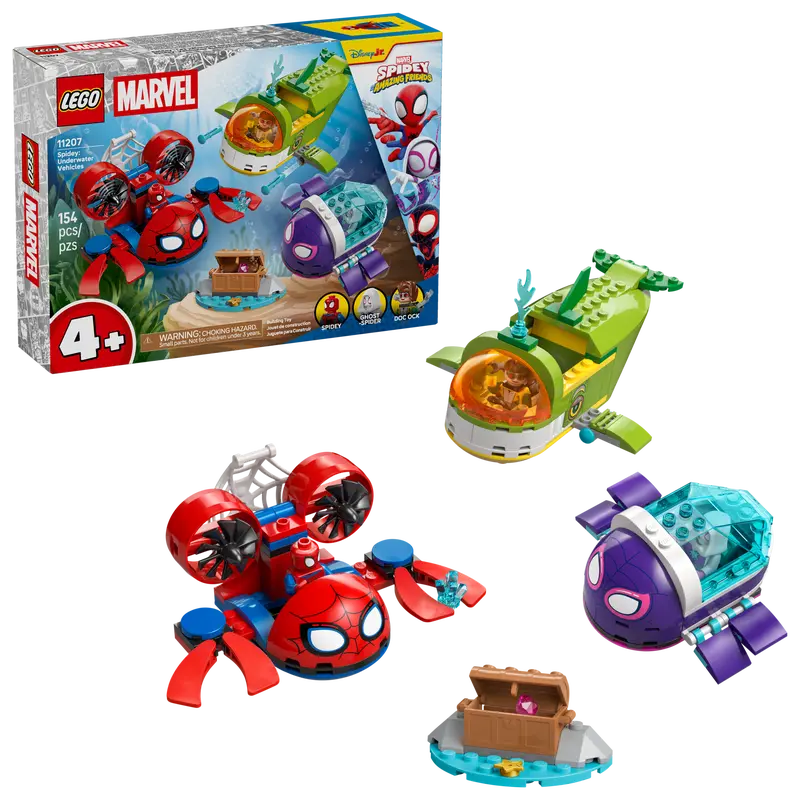 Lego SH Spidey Underwater Vehicles 11207