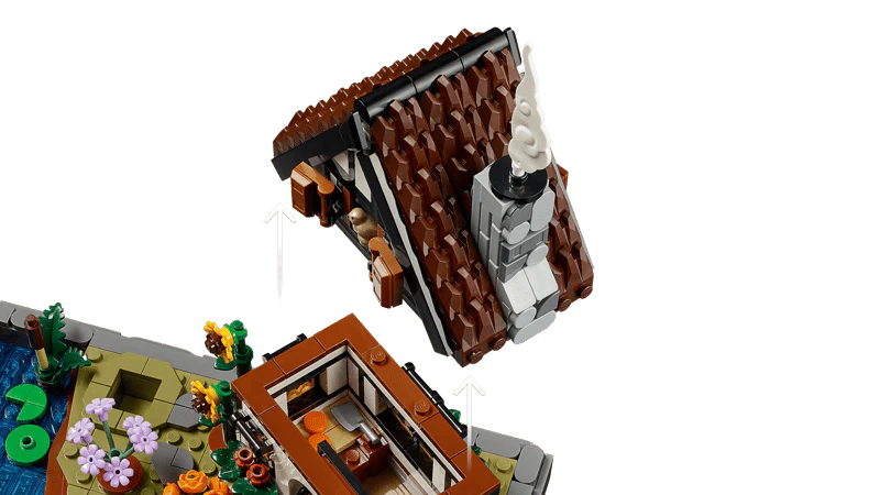 Lego Icon Autumn Cottage Garden 11372 - Image 2